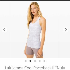 Lululemon Cool Racerback II *Nulu